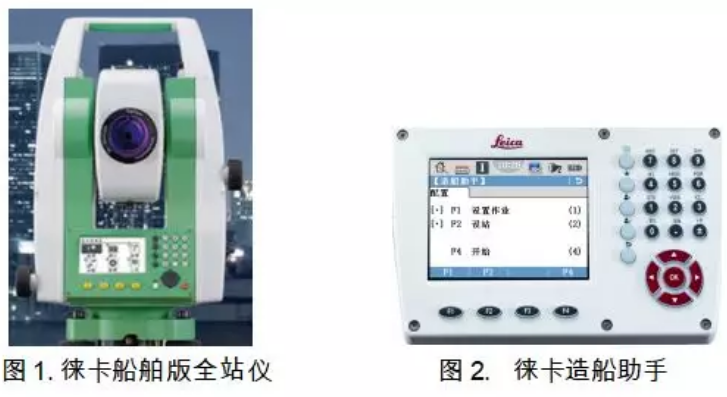 徠卡船舶測量解決方案由以下產品組成